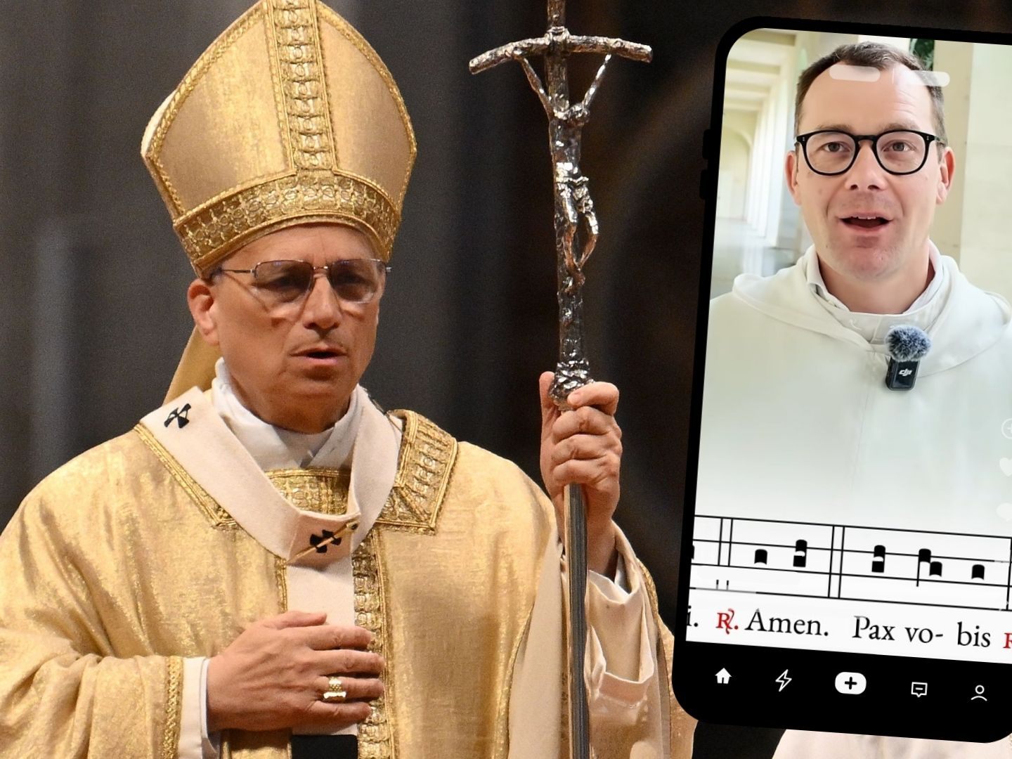 Bayerischer Dominikaner begeistert mit liturgischen Liedern