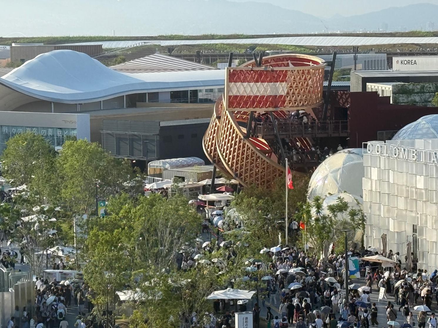 Großer Andrang auf den Beitrag Österreichs bei der Expo 2025