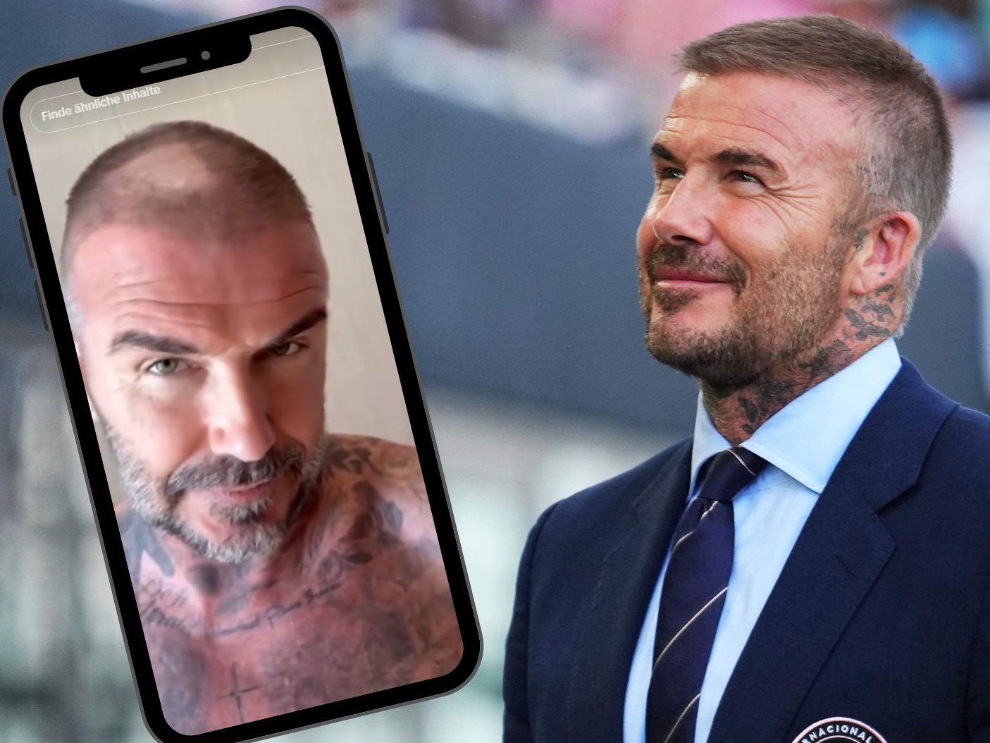 Auch Ex-Profi-Fußballer haben mal einen "Bad Hair Day".