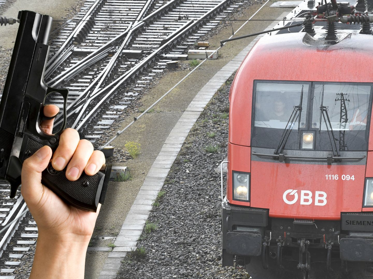 Ein 14- und ein 13-Jähriger bedrohten die Fahrgäste mit einer Softgun.