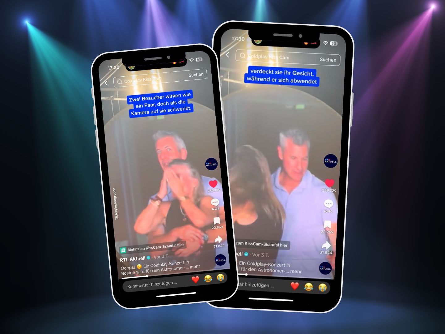 Kiss Cam zeigt Affäre – CEO droht Scheidung und Millionenverlust