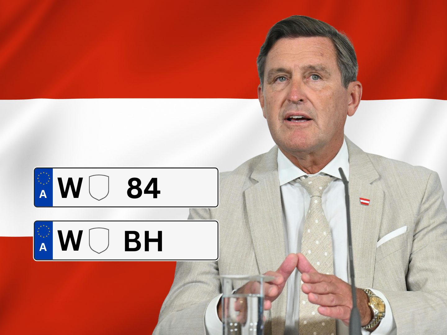 Wunschkennzeichen in Österreich: Diese 70 Kombinationen sind verboten