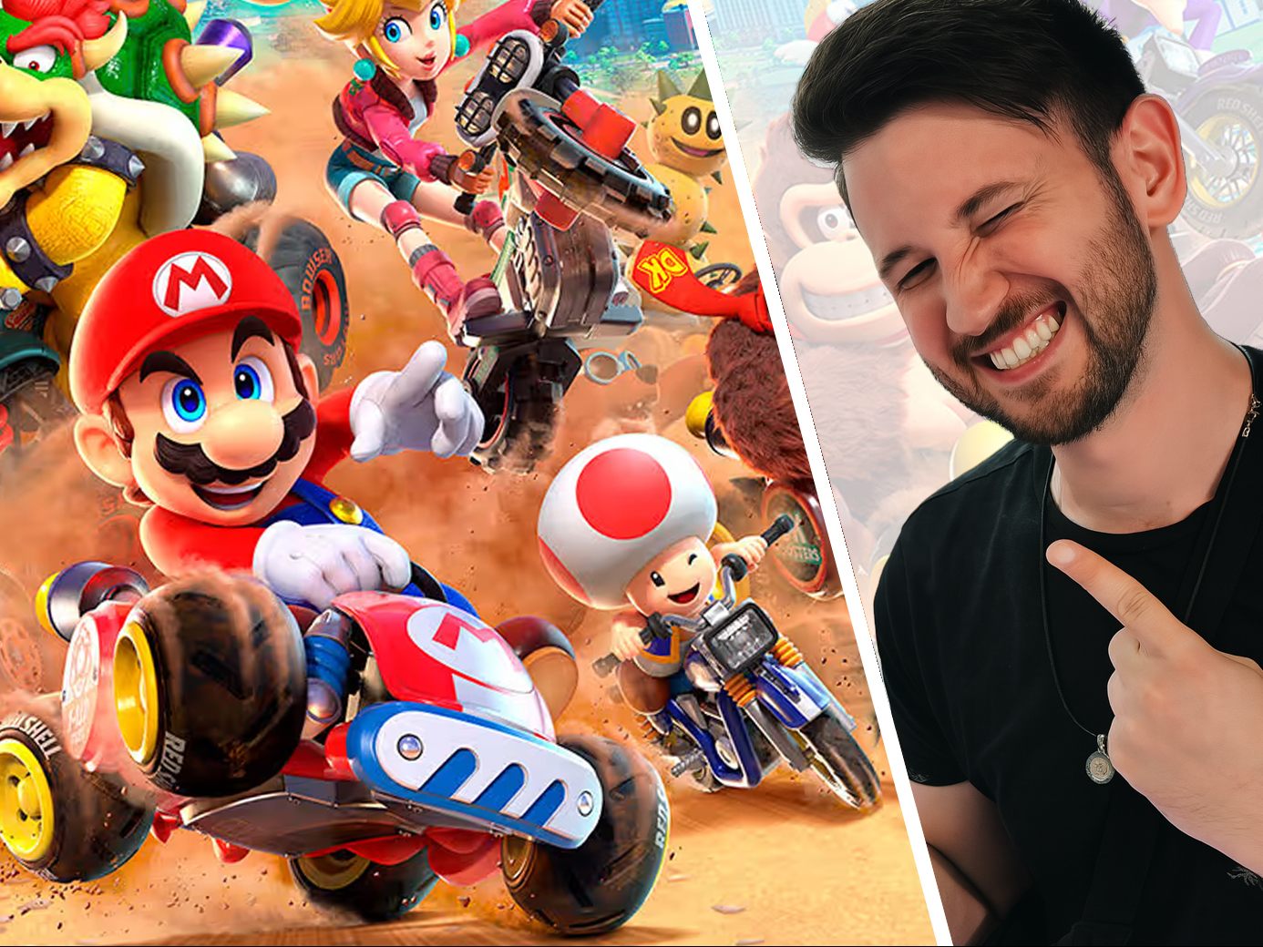 Twitch-Streamer Tay "Super_Tayajin" Hagen (33) aus Feldkirch hat "Mario Kart World" getestet.