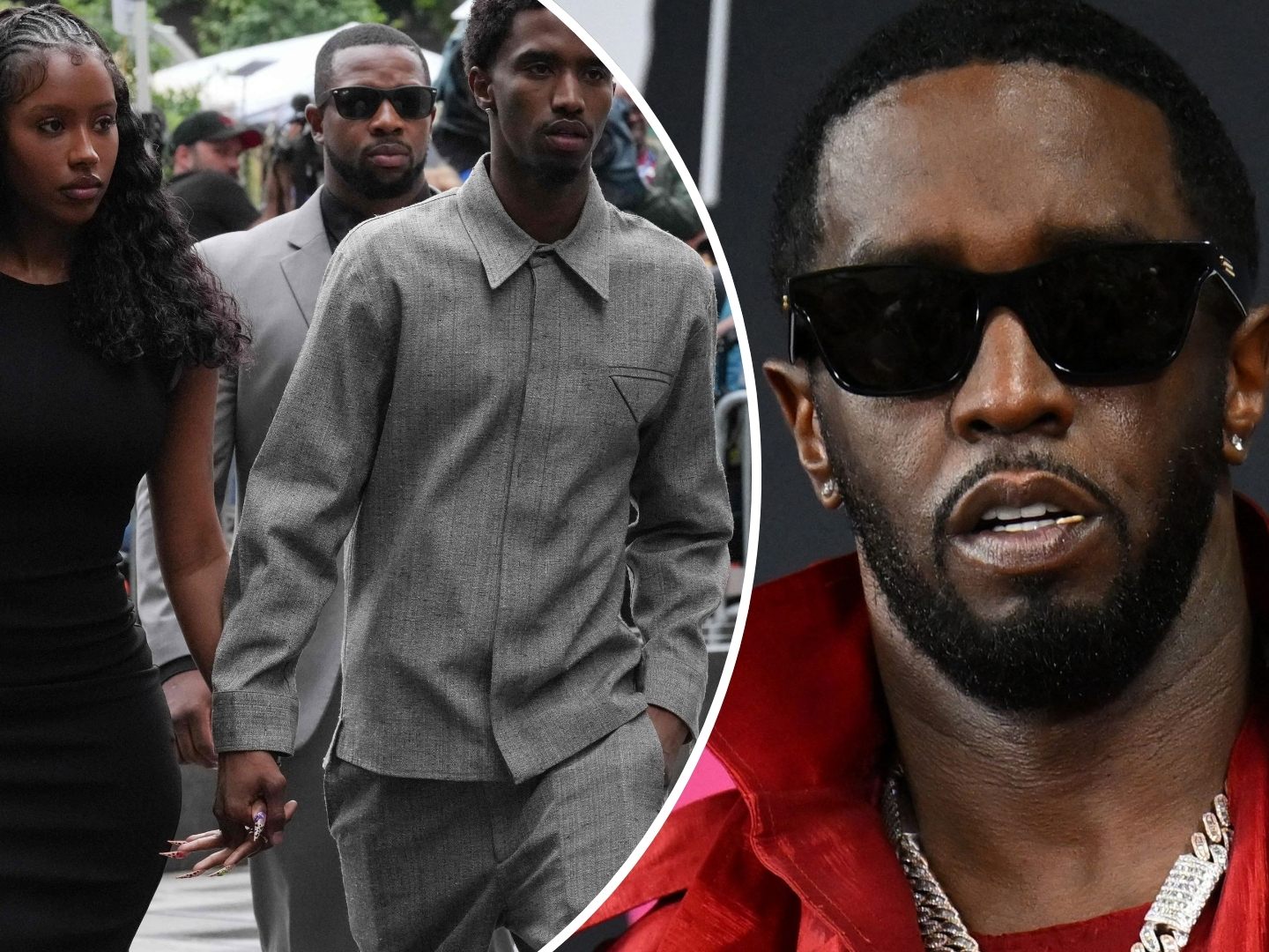 Sean Combs wurde bei der Urteilsverkündung im Gerichtssaal von seinen Kindern unterstützt.