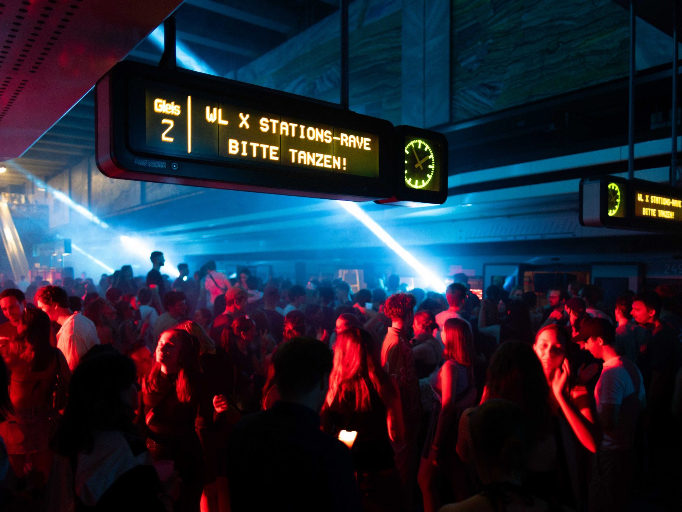 WL x Stations-Rave der Wiener Linien war ein voller Erfolg.