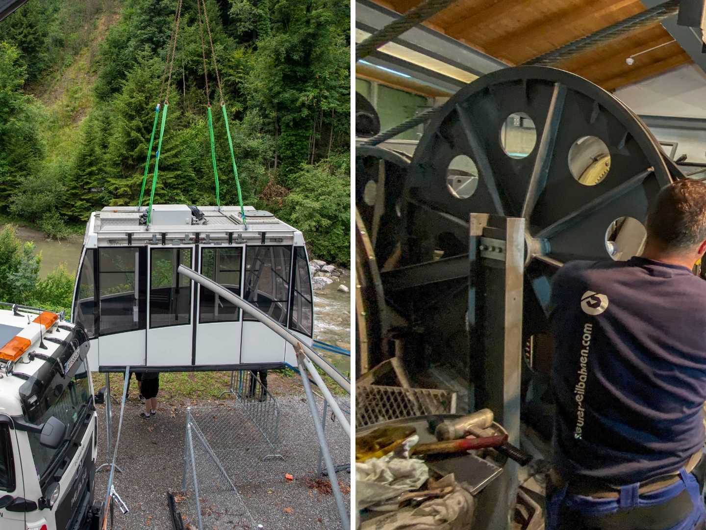 Die Karrenseilbahn plant ihre Wiedereröffnung im August.