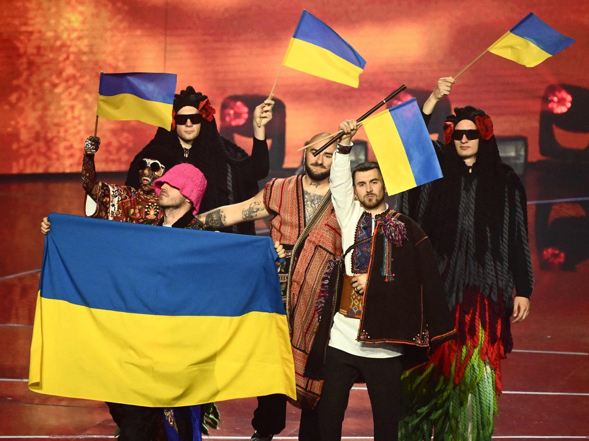 Kalush Orchestra gewann den ESC 2022 für die Ukraine.