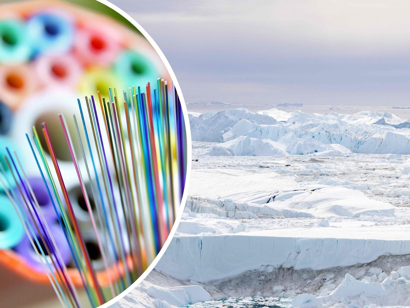 Mit einem Glasfaserkabel untersuchten Forschende in Südgrönland, wie abbrechendes Eis warme Tiefenströmungen zur Gletscherwand bringt.