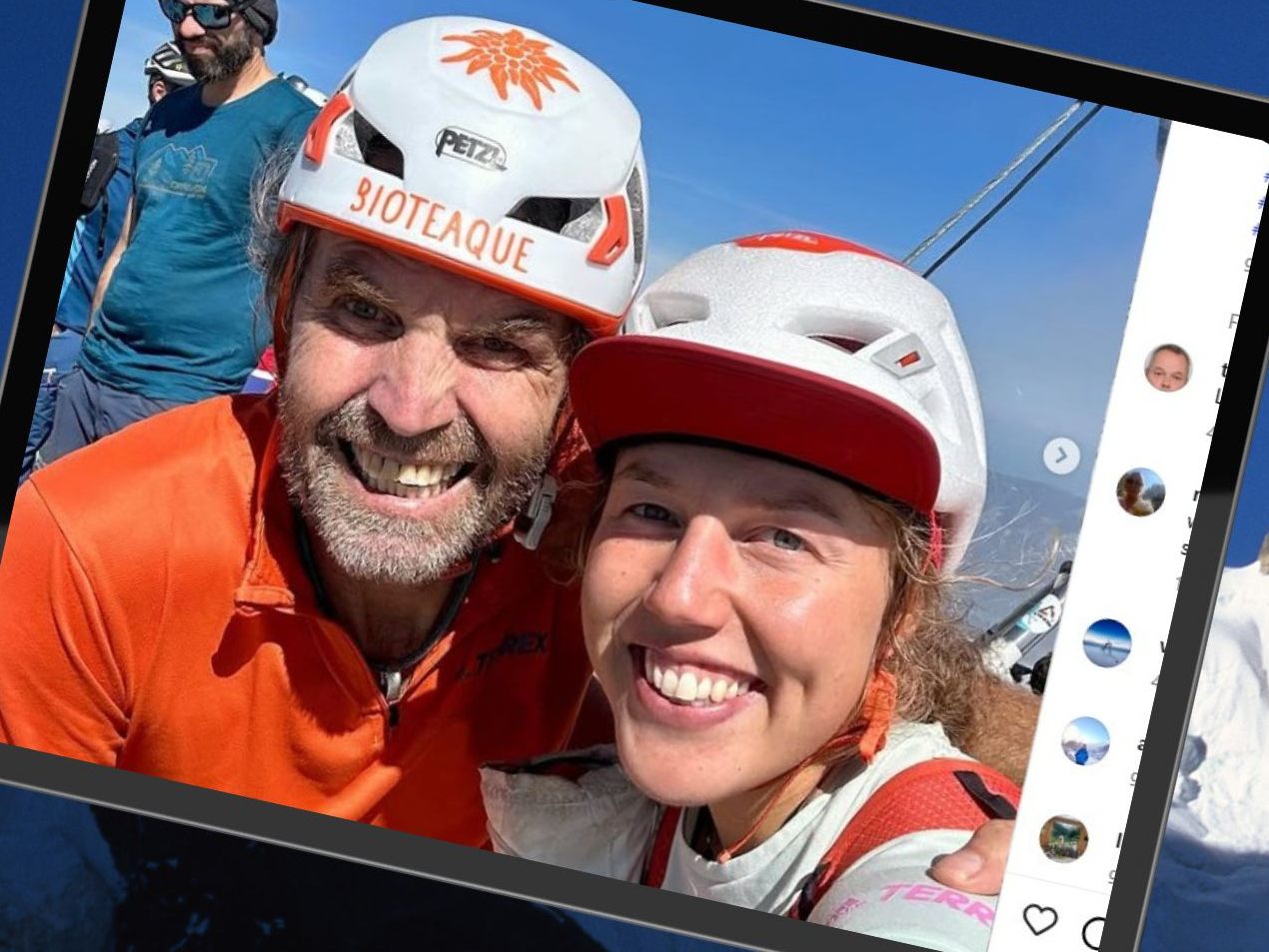 Thomas Huber trauert um seine Bergsteiger-Freundin Laura Dahlmeier.