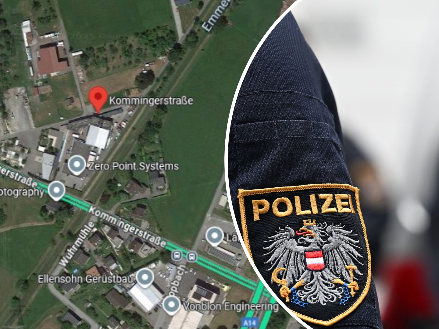 In Götzis wurden vier Jugendliche von maskierten Tätern bedroht.