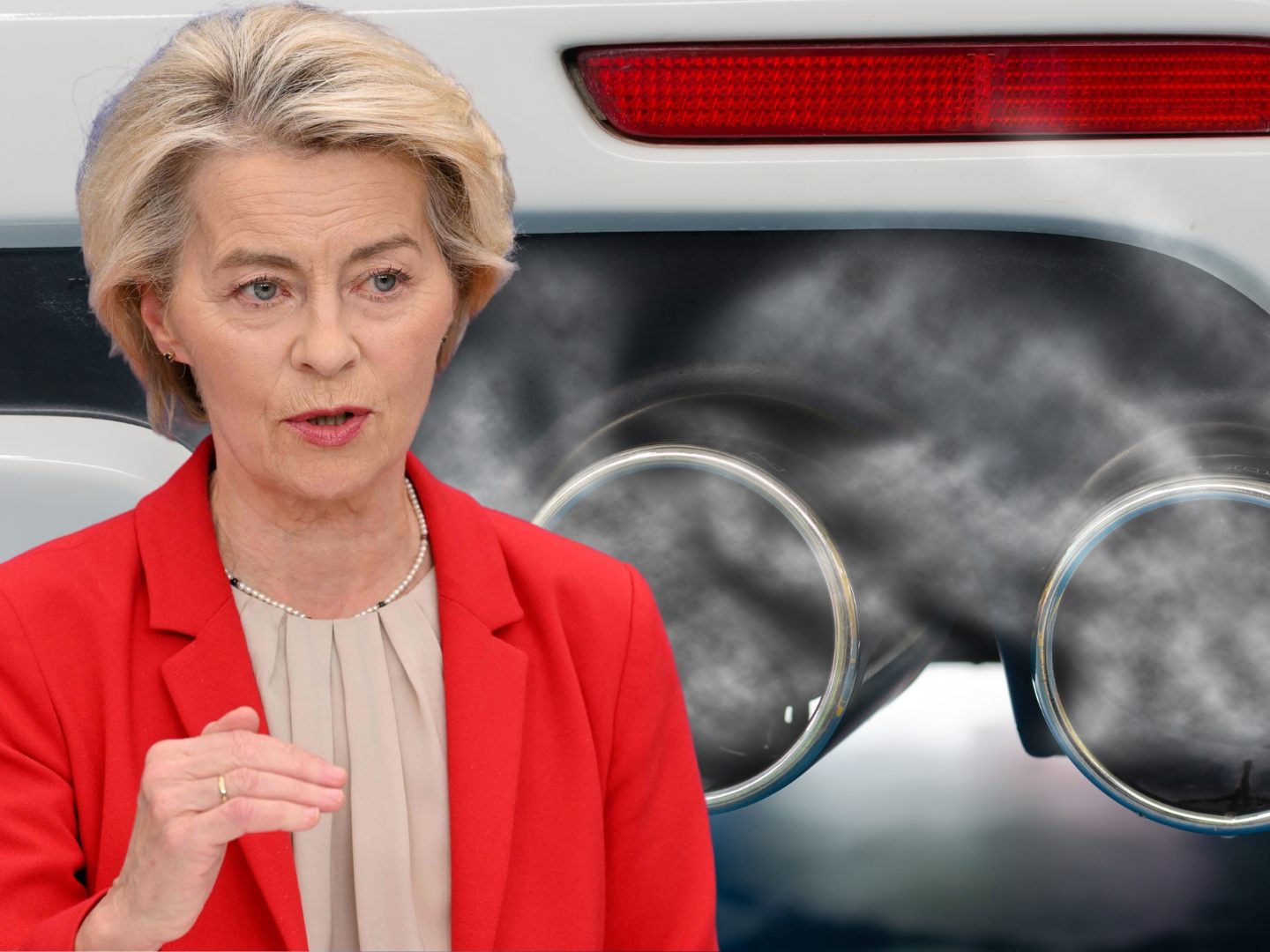 Kommissionspräsidentin Ursula von der Leyen gerät wegen der Kritik der Autoindustrie an den EU-Klimazielen zunehmend unter Druck.