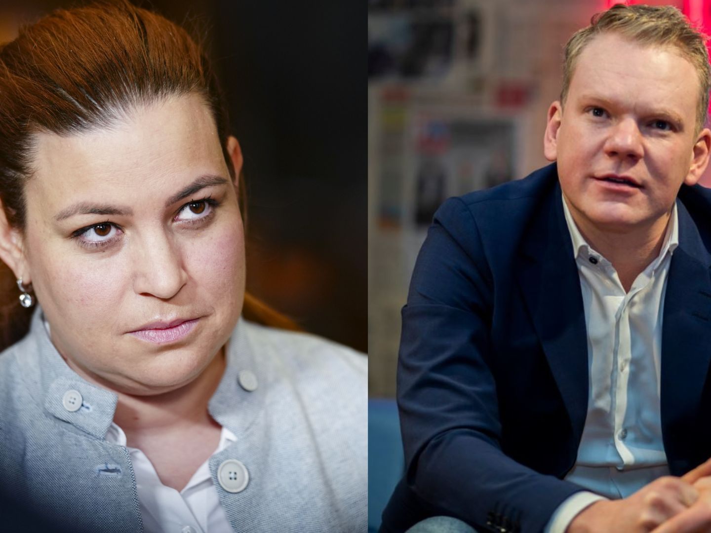 Im Bild: Nina Tomaselli und Christof Bitschi.