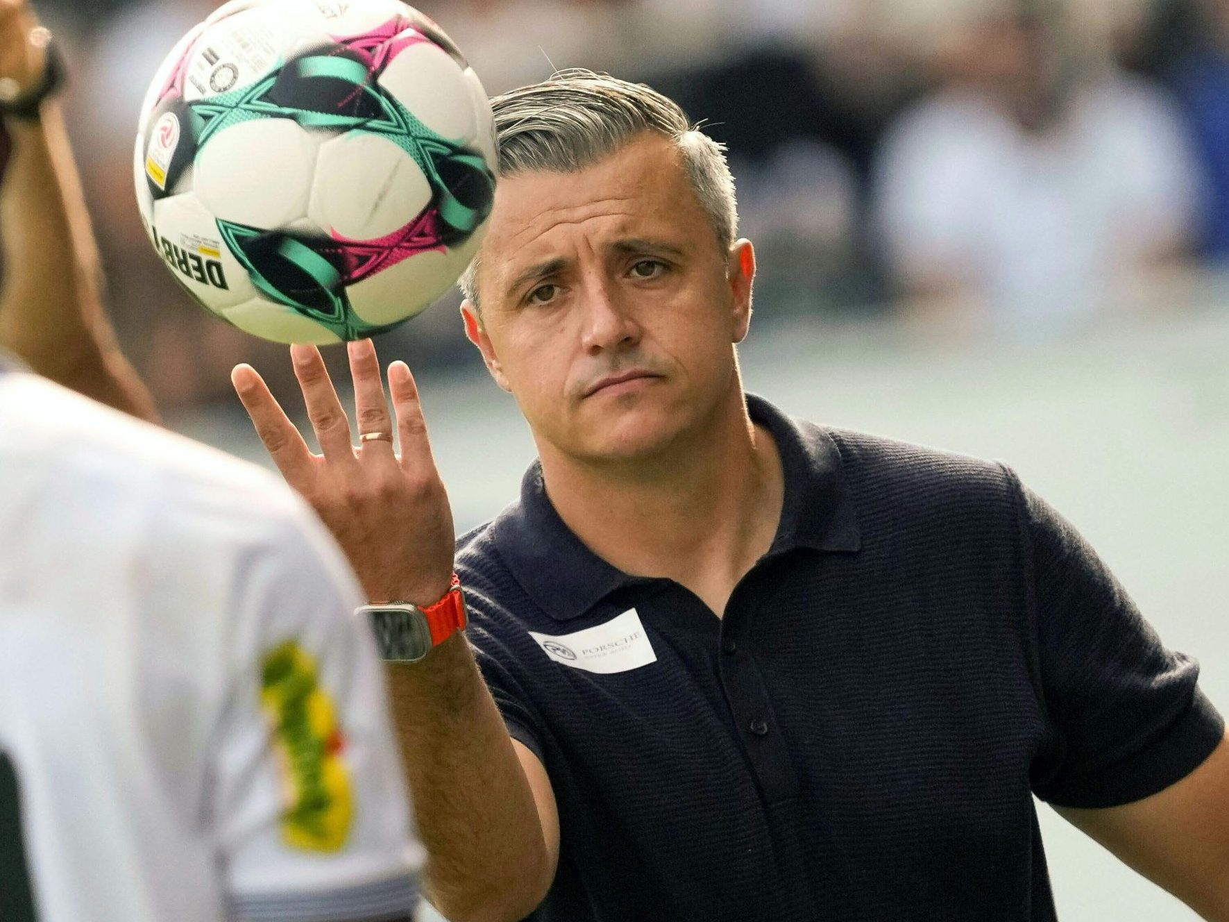 Mit VAR-Intervention bei 1:1 in Altach nicht einverstanden: WSG-Coach Semlic.