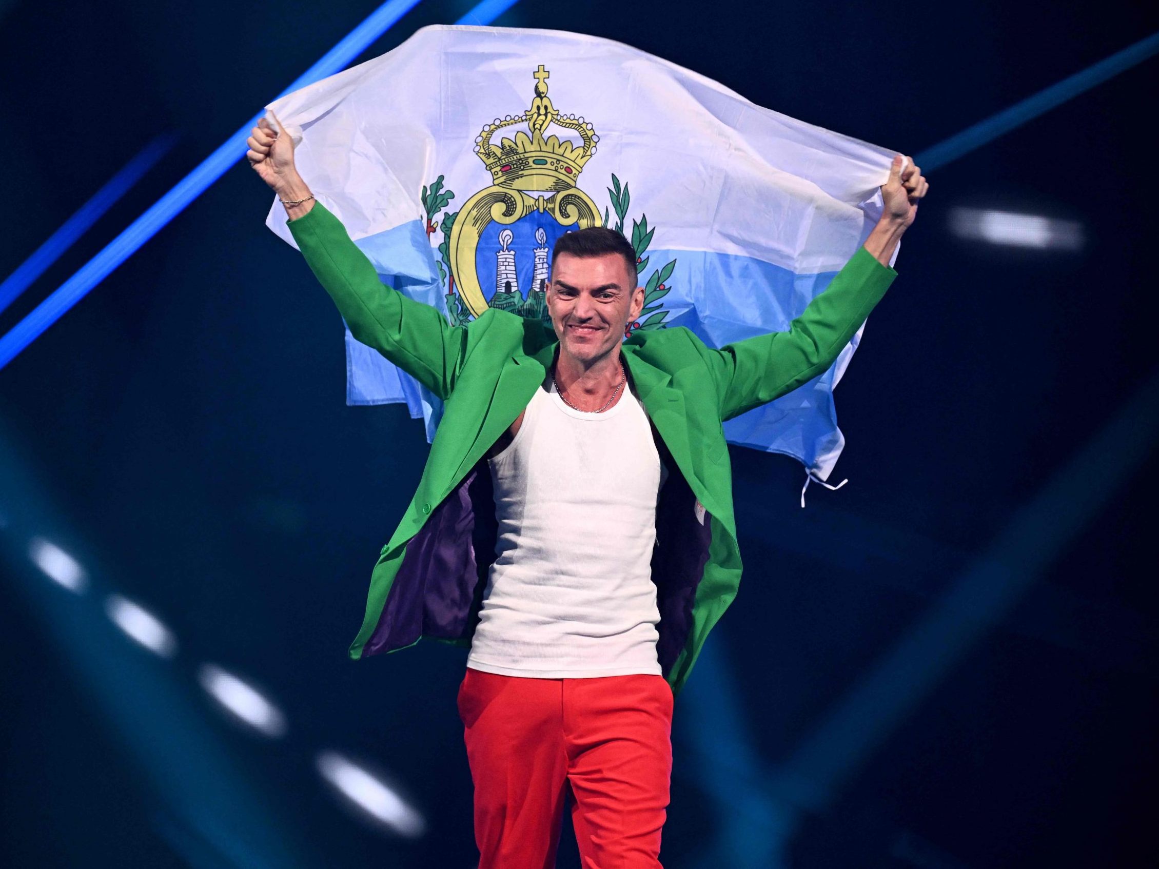 Gabry Ponte wurde beim ESC 2025 im Finale Letzter.