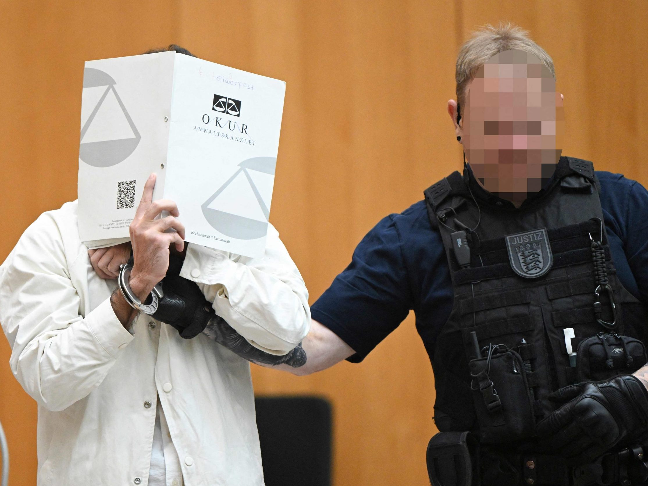Lebenslange Haft für Messerangriff auf Polizisten in Mannheim