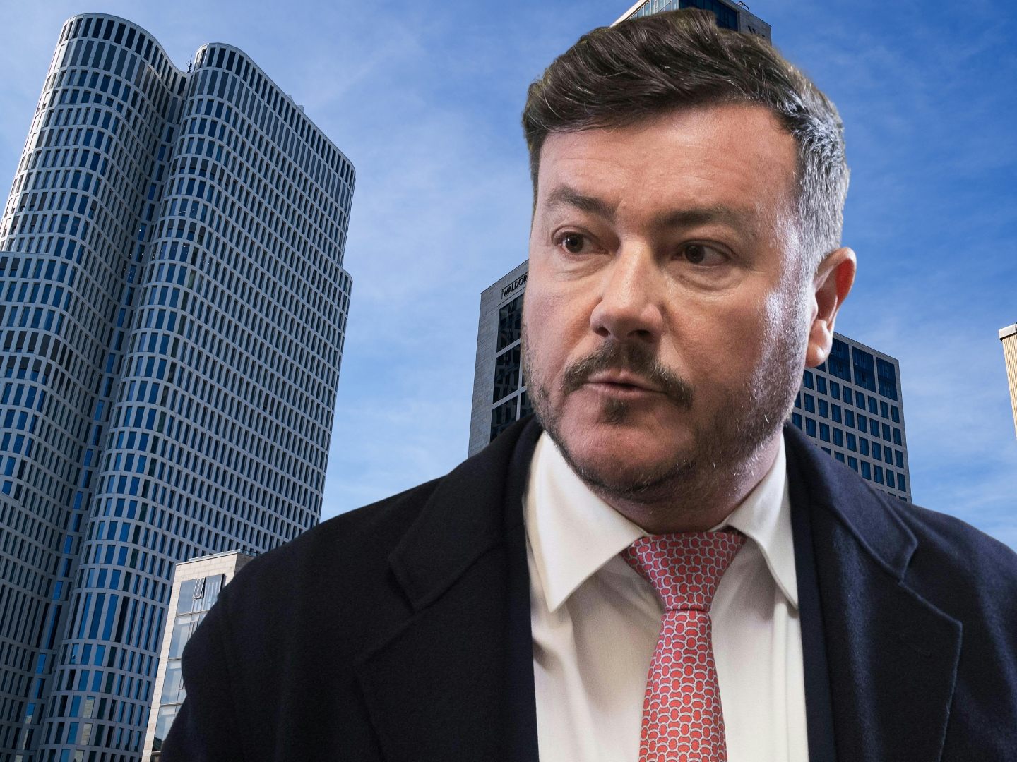 Das "Upper West" in Berlin war einst Sitz der Signa-Deutschland-Zentrale. (Linkes Gebäude im Bild)