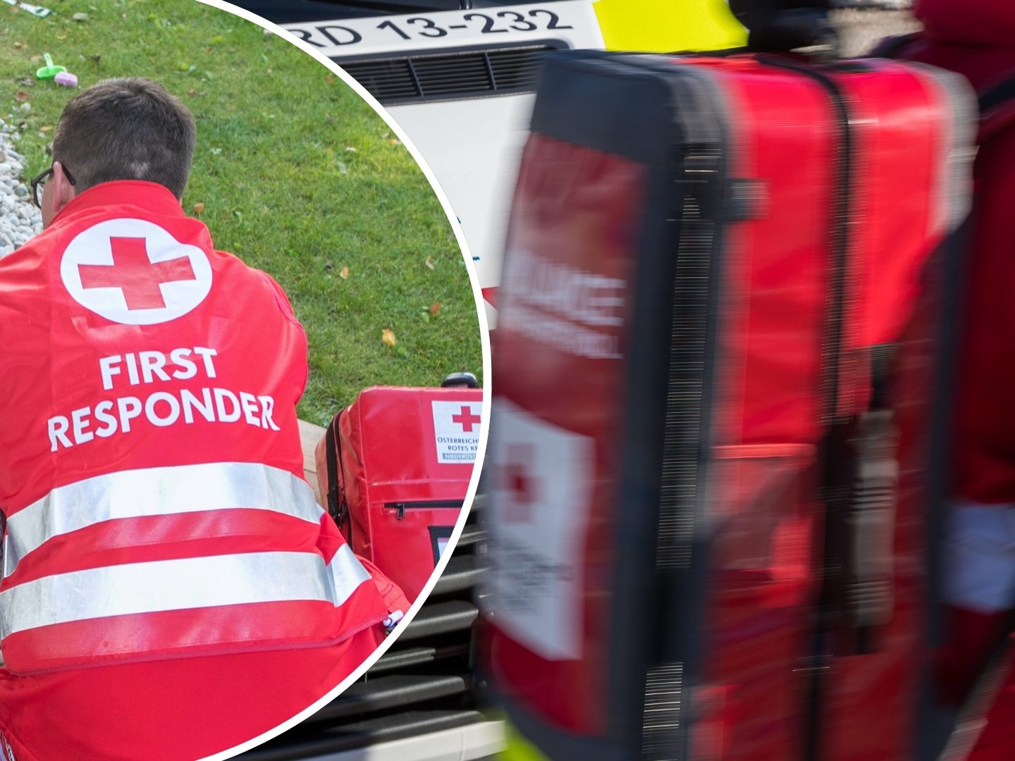 First Responder treffen oft vor dem Rettungsdienst am Einsatzort ein.
