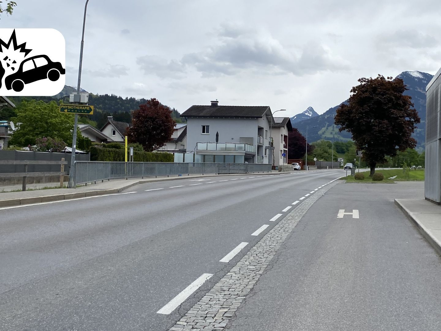 Unfall-Statistik für Bludesch.