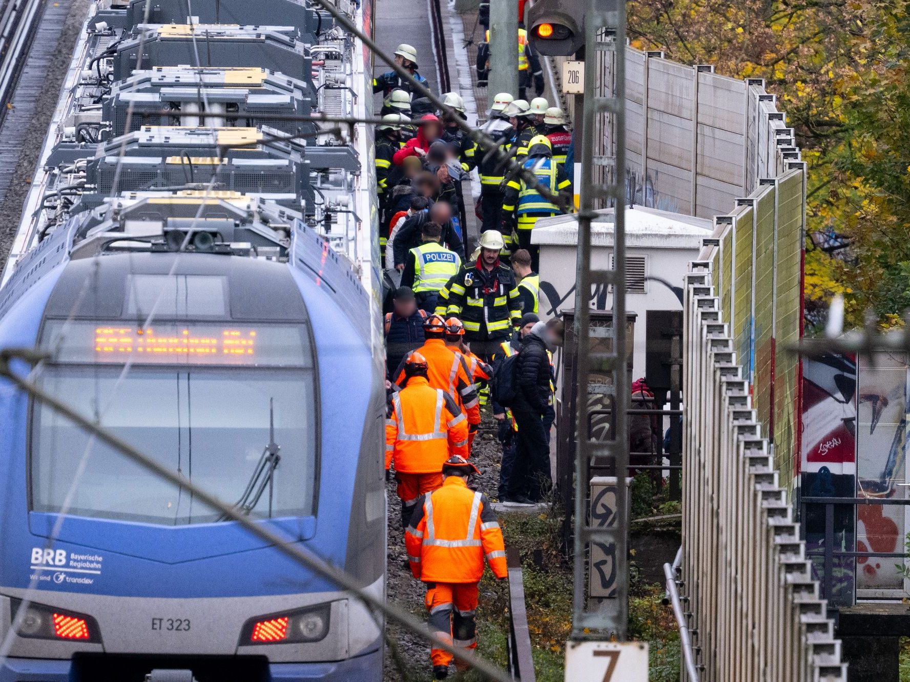 Unfall in München sorgt für Bahn-Chaos