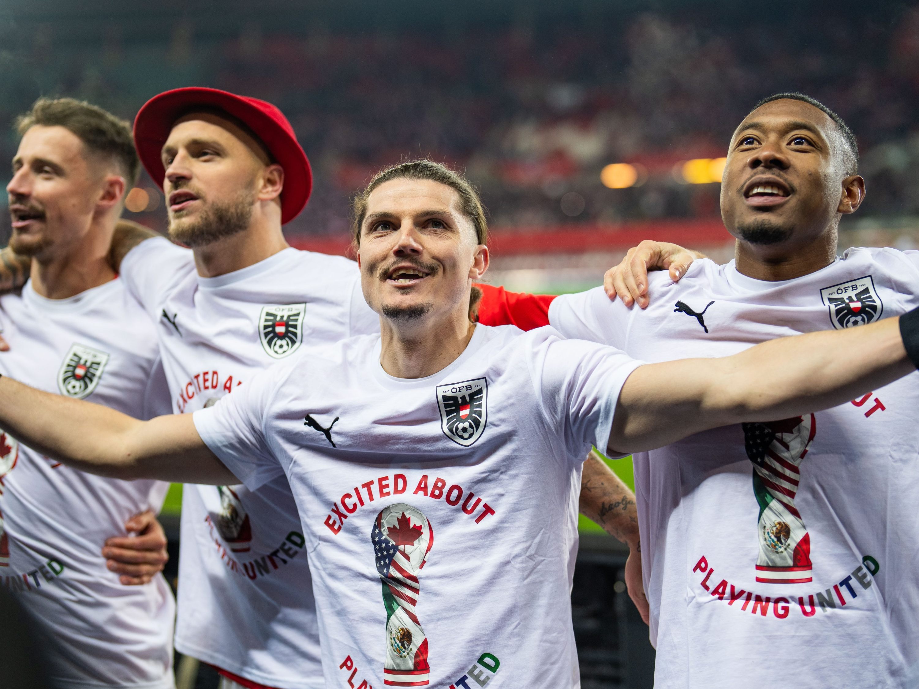 Die ÖFB-Topstars Alaba und Arnautovic erfüllten sich ihren WM-Traum.