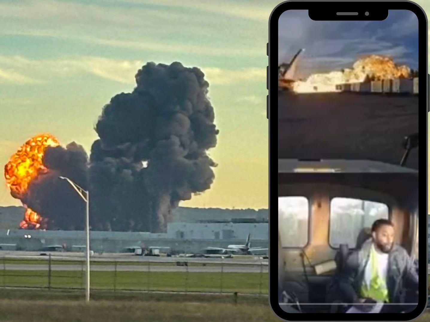 Dashcam-Video zeigt Absturz der DC11