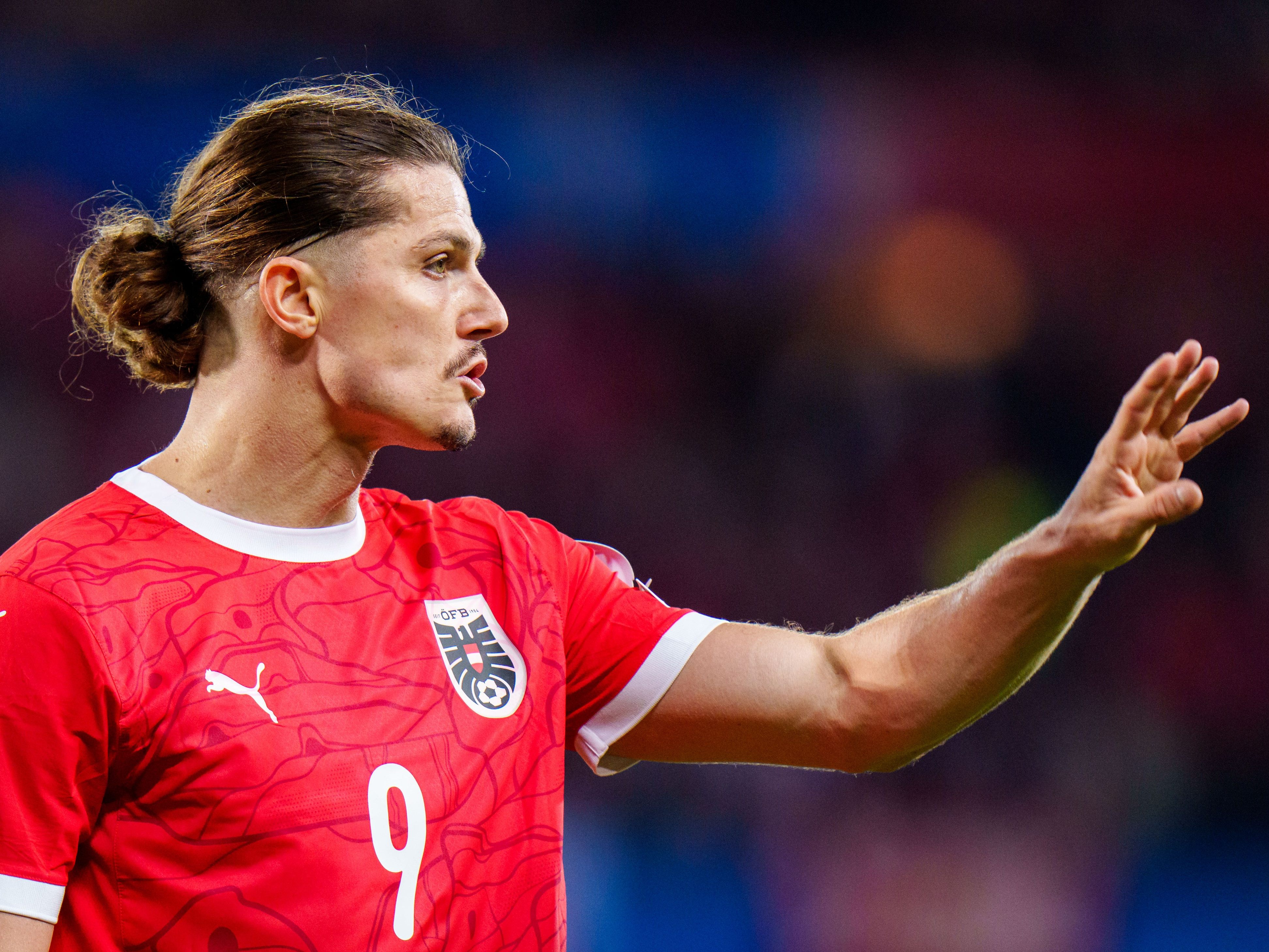 Sabitzer beim Spiel gegen San Marino