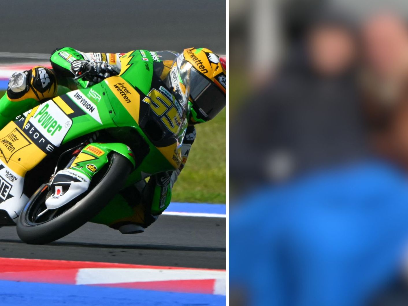 Nach dem schweren Crash von Dettwiler in Sepang, kann der 20-Jährige wieder lächeln.