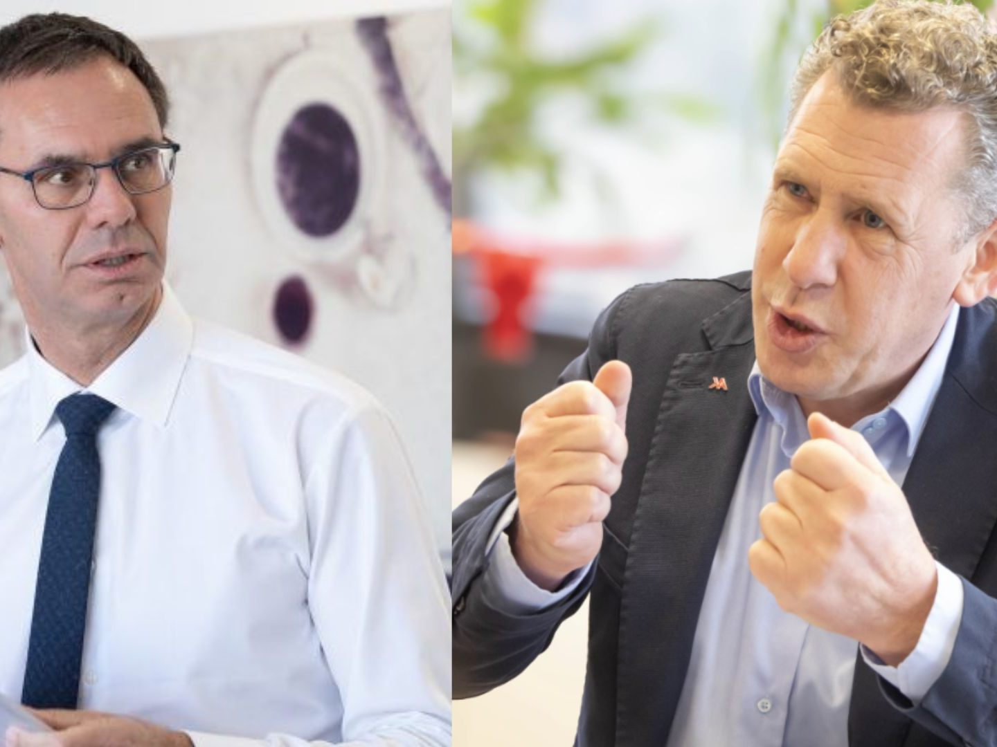 Dicke Luft zwischen LH Wallner und AK-Präsident Heinzle.