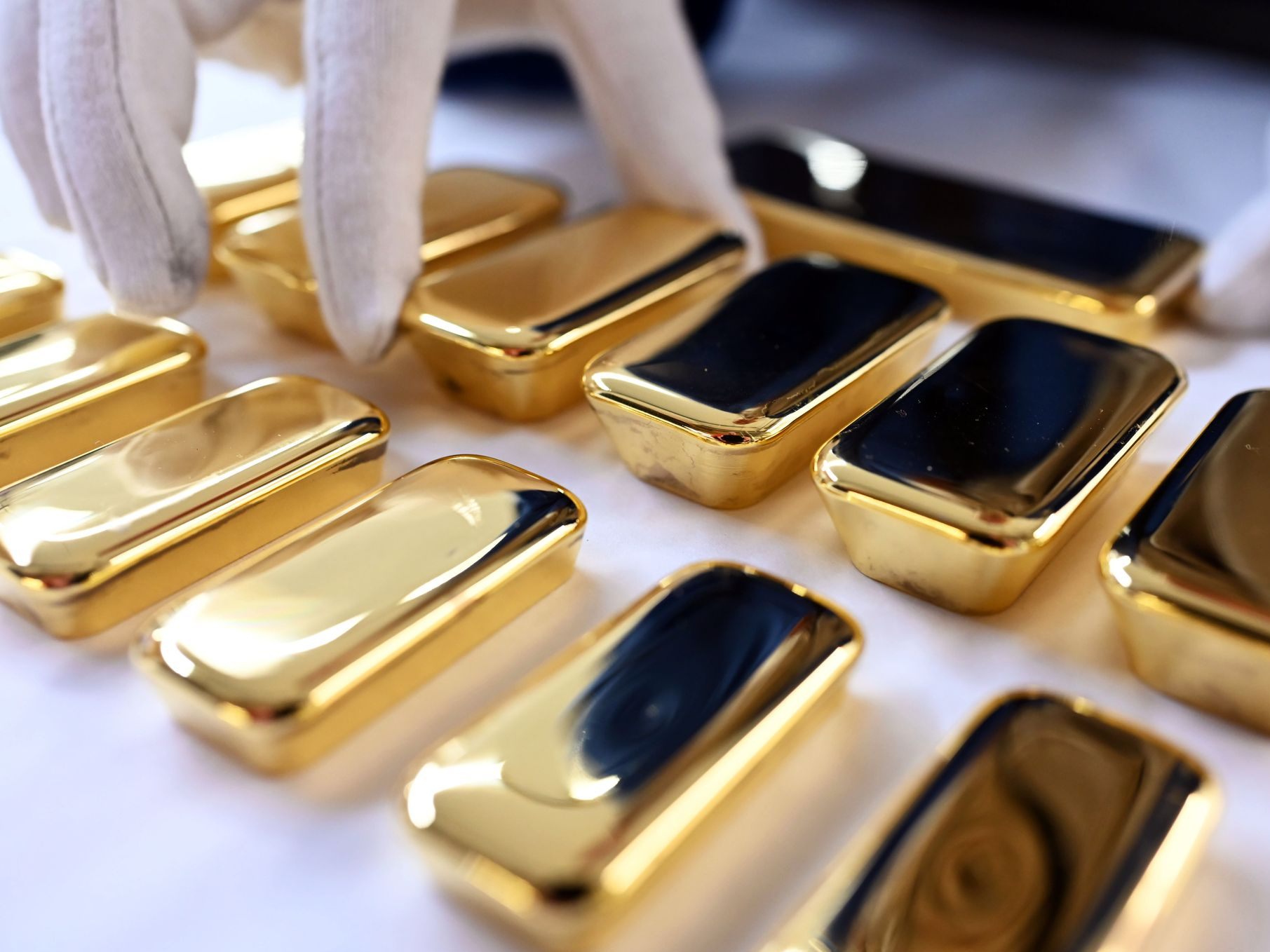 Goldpreis knackt Rekord: Über 4.500 Dollar je Feinunze.