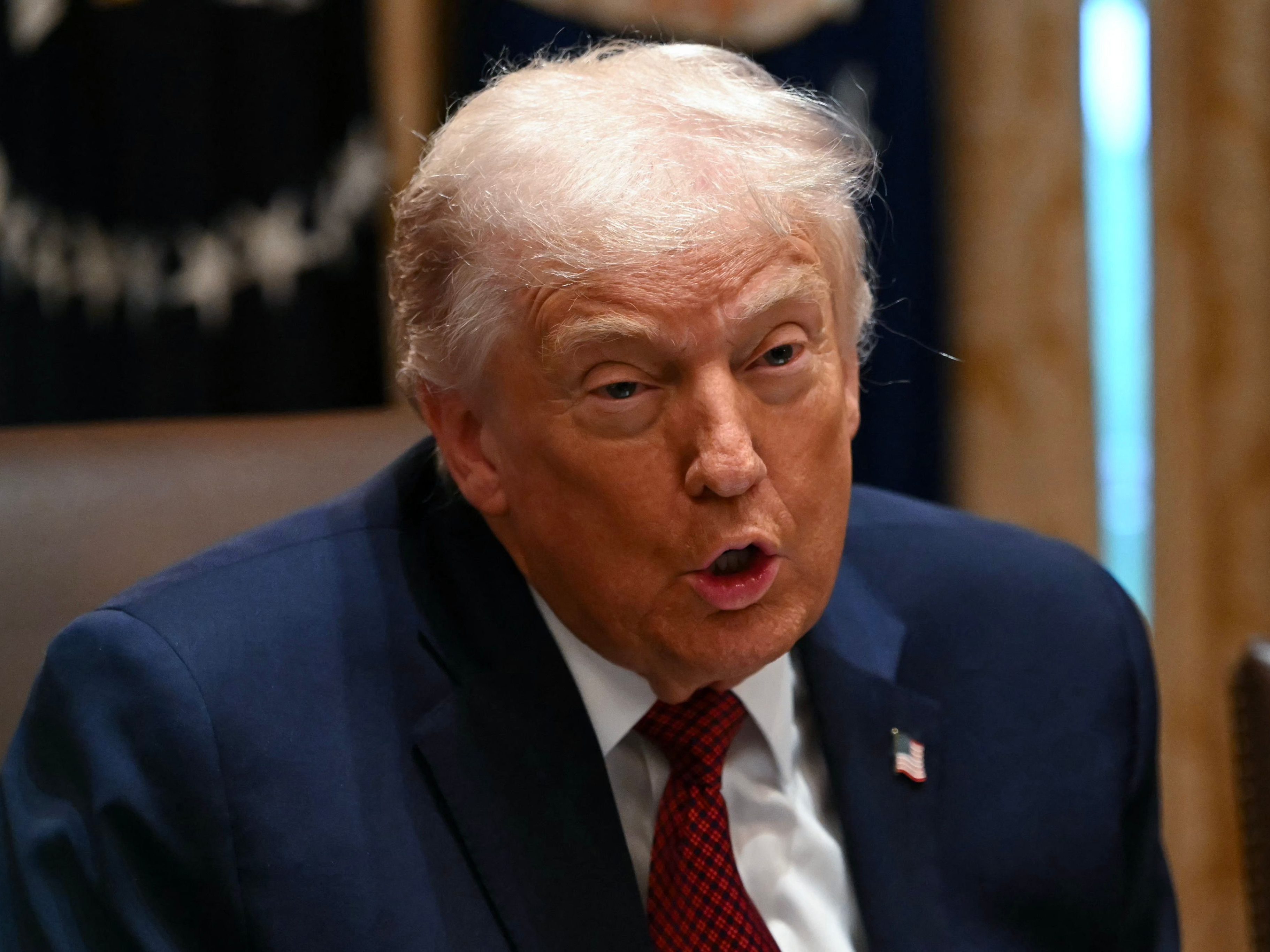 Trump nennt Europas Führung "schwach".