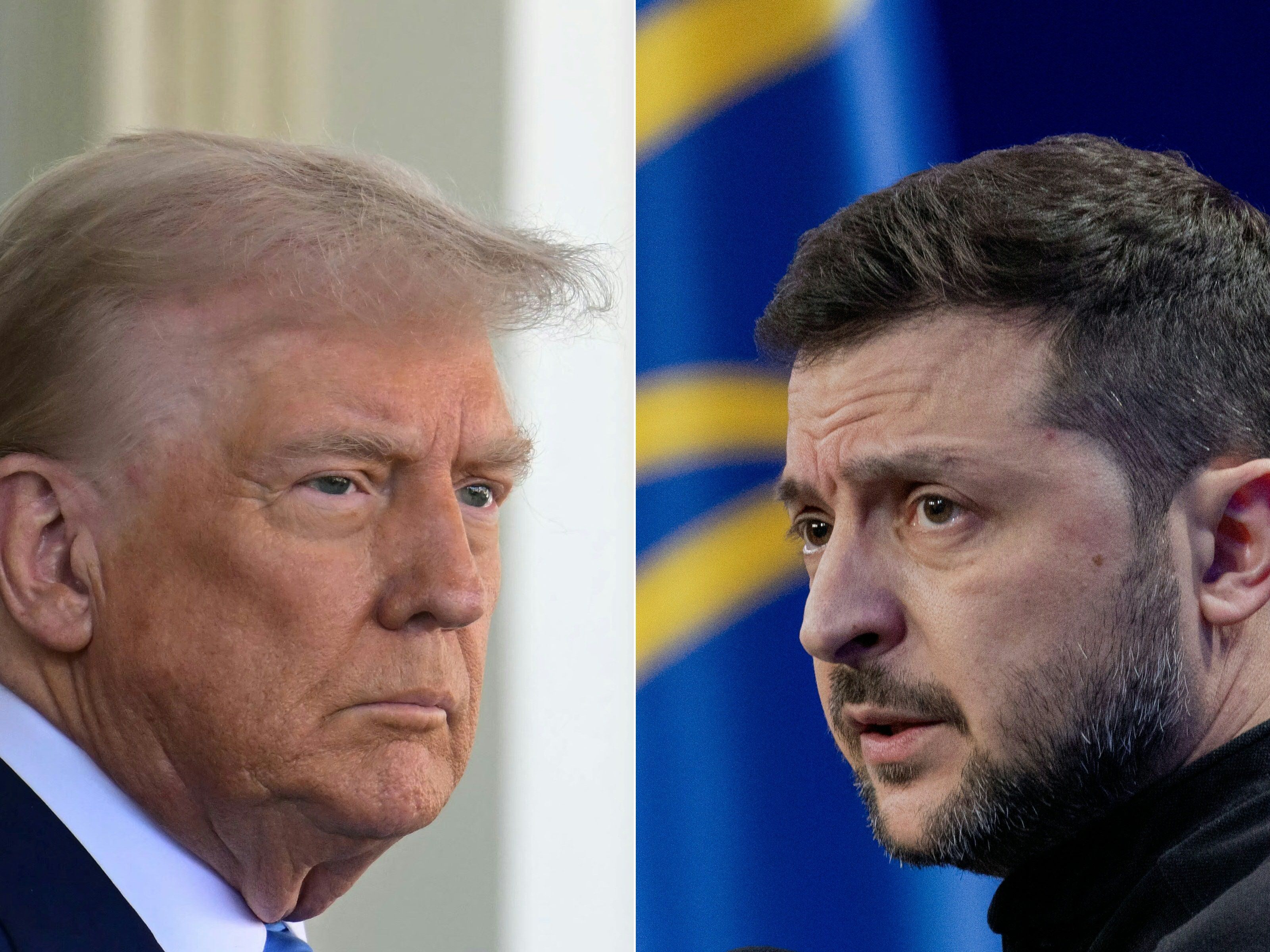 Trump empfängt Selenskyj am Sonntag in Florida.