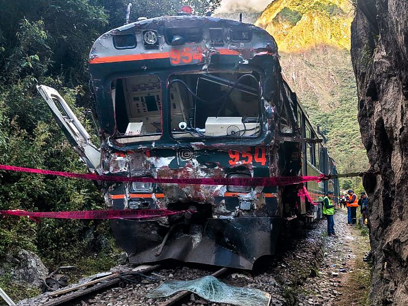 Toter Lokführer nach Zugkollision nahe Michu Picchu
