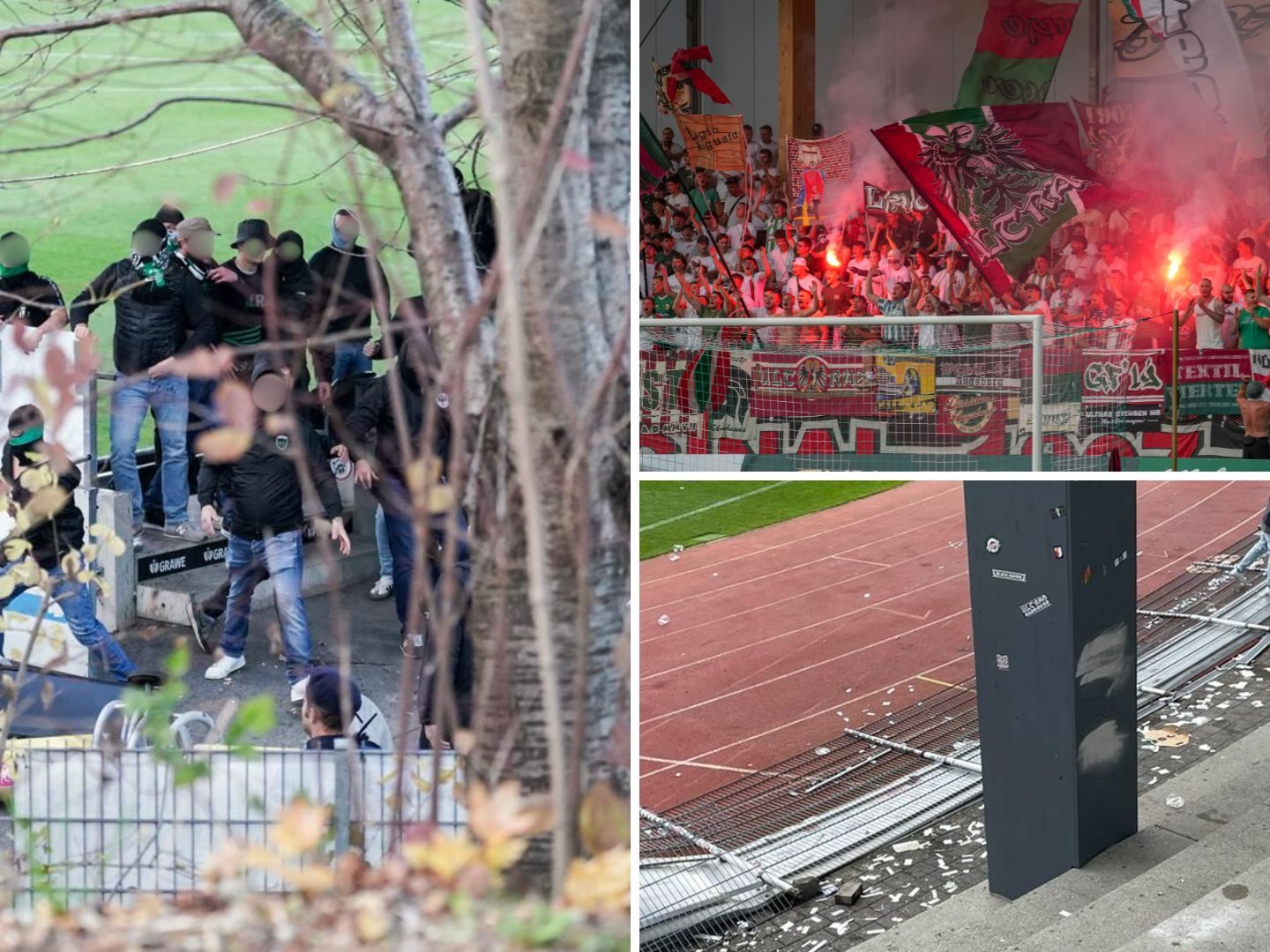 Brennpunkt Fußballstadion: Polizei und Vereine im Dauereinsatz wegen Fan-Gewalt