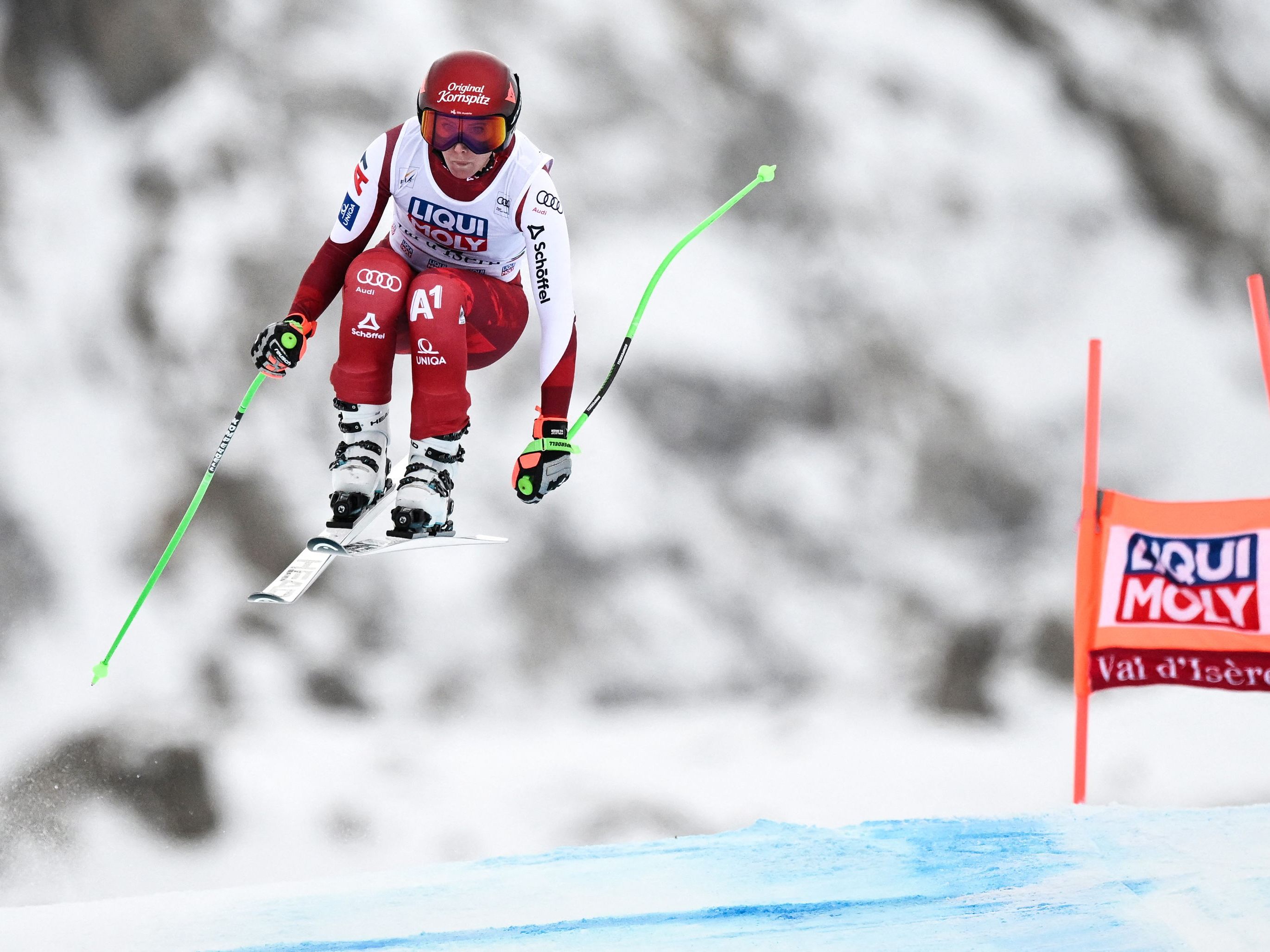 Steirerin gewann vor Weidle-Winkelmann und Vonn.