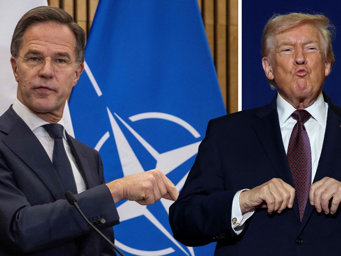 Rutte: "Informationsaustausch und Waffenlieferungen gehen weiter".