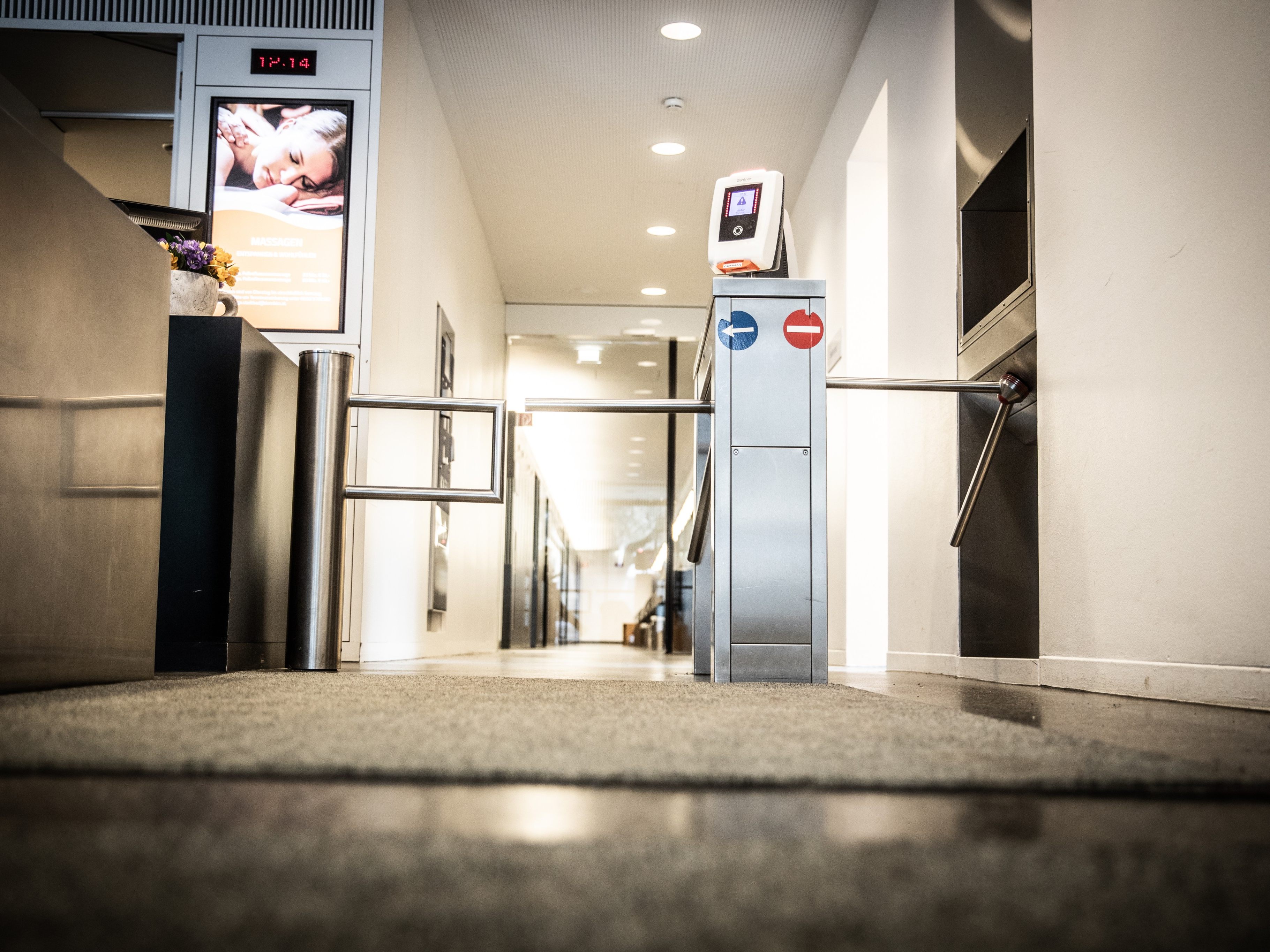 Bei einem Sauna-Unfall im Stadtbad Dornbirn wurde eine Frau schwer verletzt.