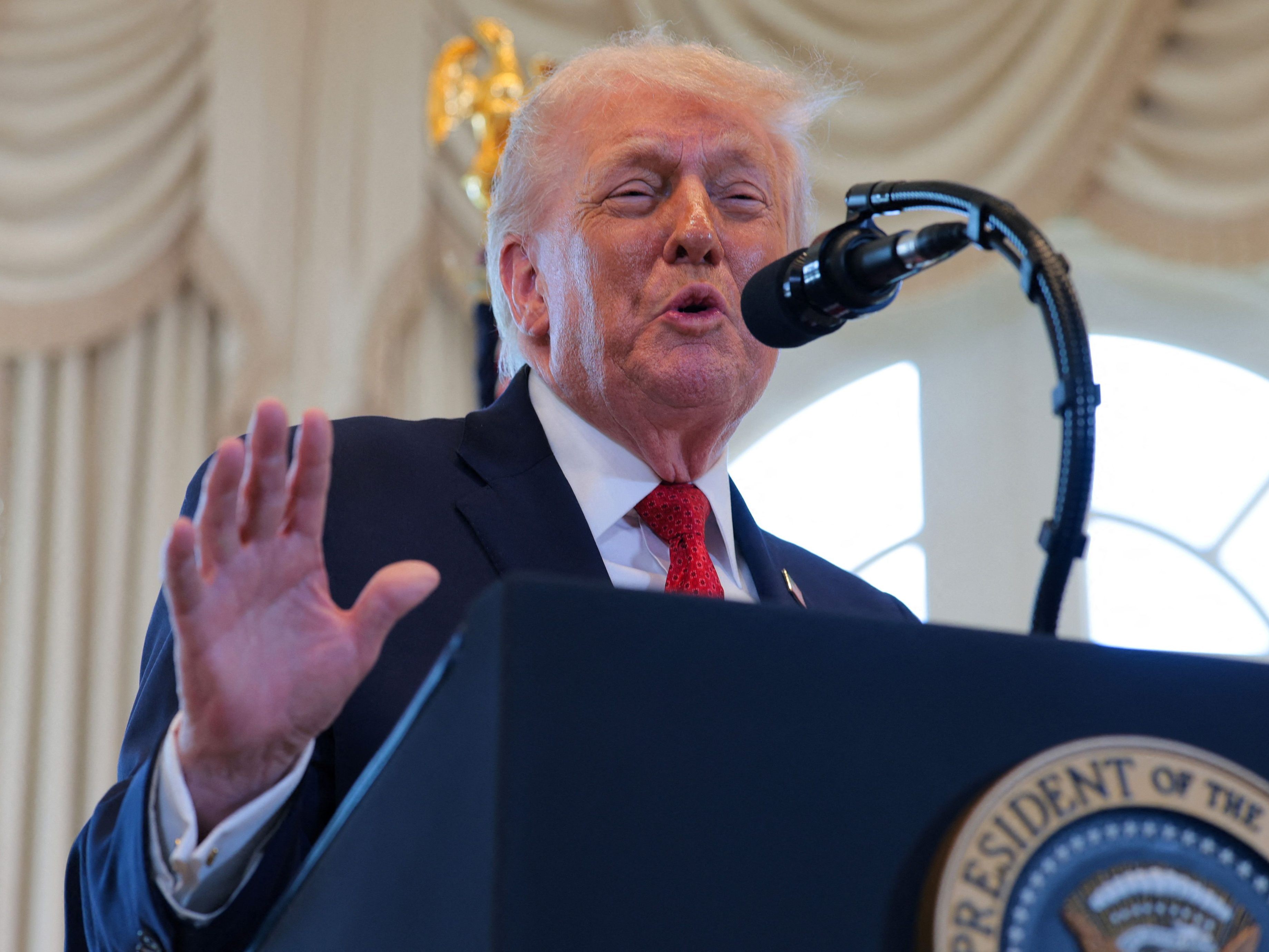 Nach Trumps Zoll-Drohung: Europäer warnen vor Eskalation.
