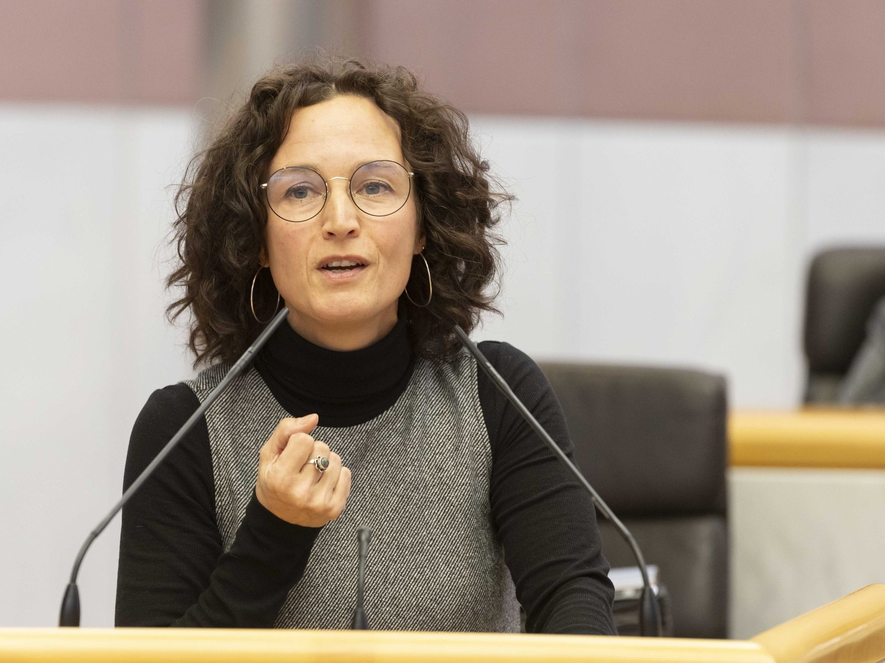 Die Grüne Gesundheitssprecherin Eva Hammerer spricht unterstützt den Offenen Brief der Notfall-Einsatz-Teams.