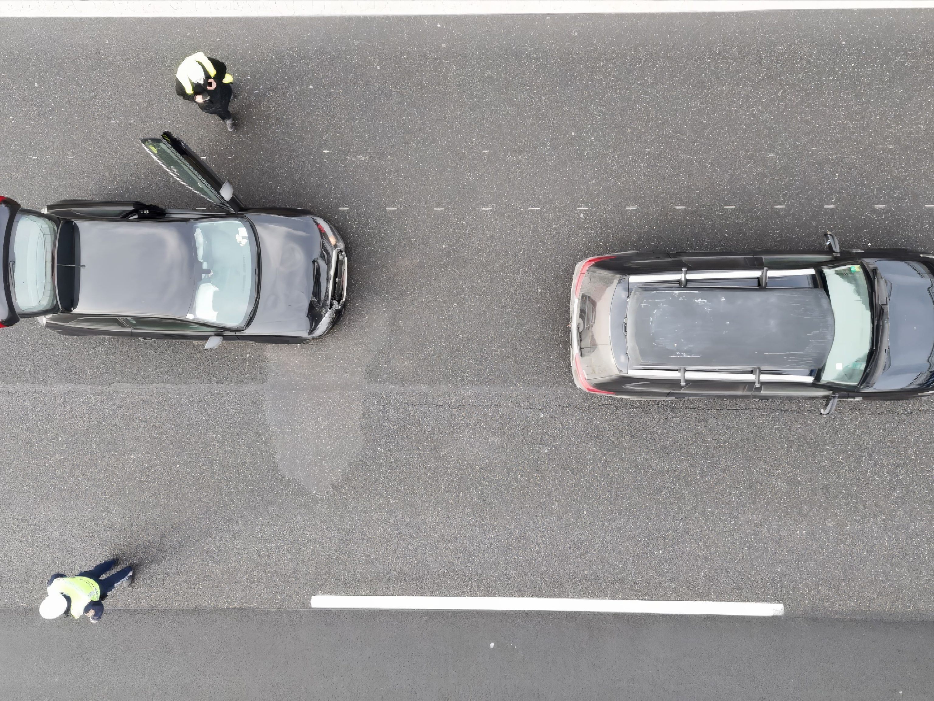 Unfall auf der A14 bei Lauterach