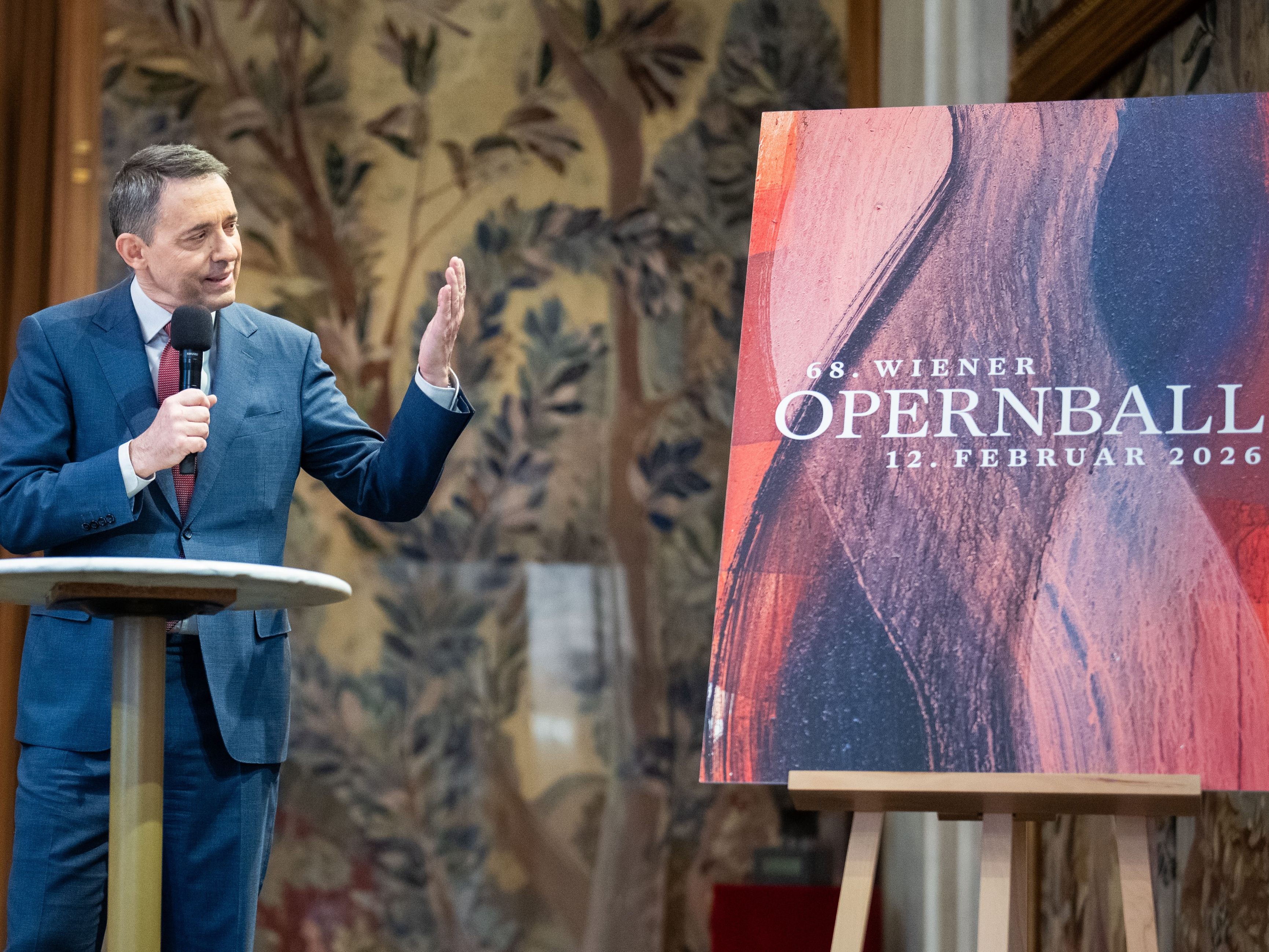 Der 68. Wiener Opernball findet am 12. Februar statt.
