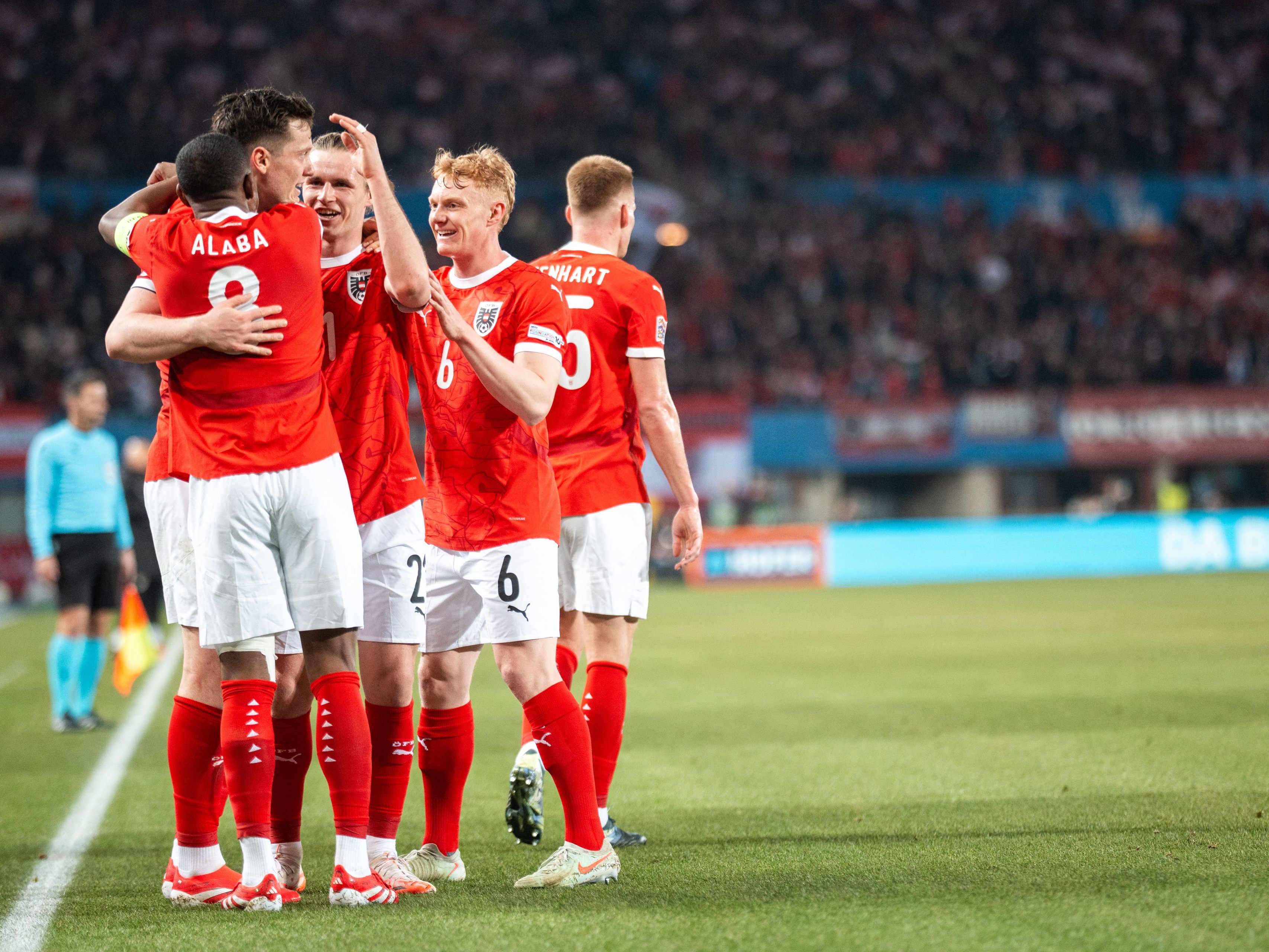 Das ÖFB-Team wird vor der Fußball-WM in Wien zu sehen sein.