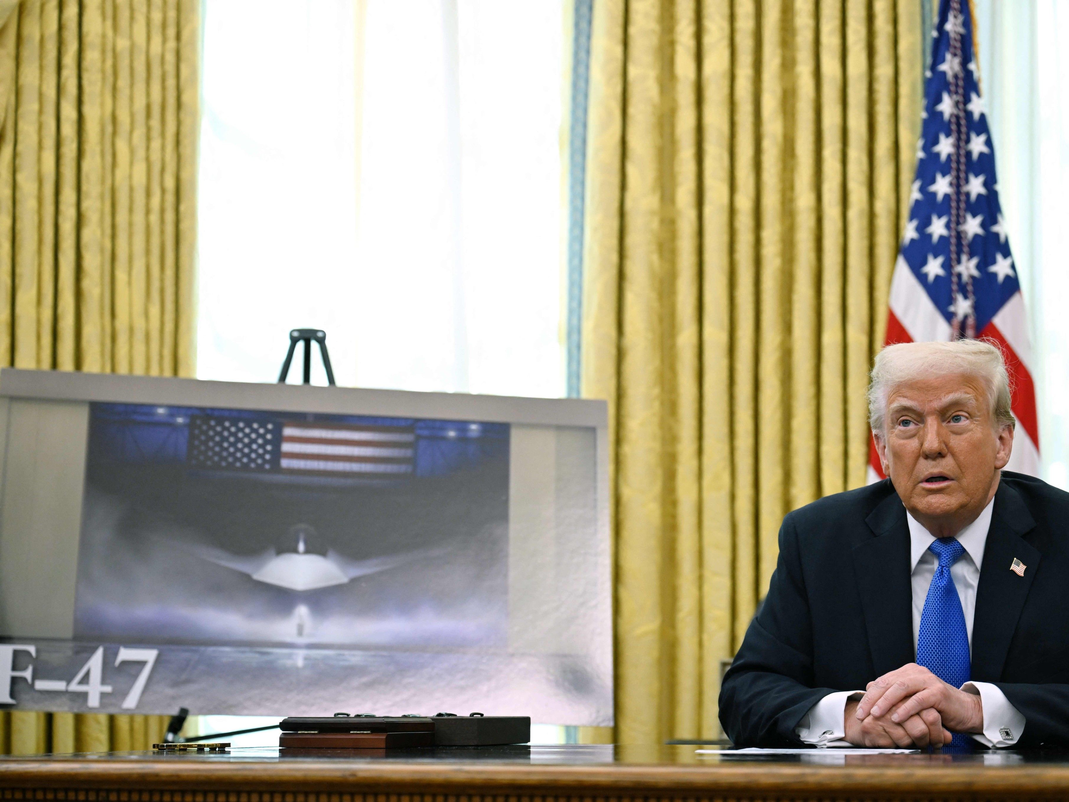 Trumps Prestigejet F-47 wackelt – Name könnte fallen