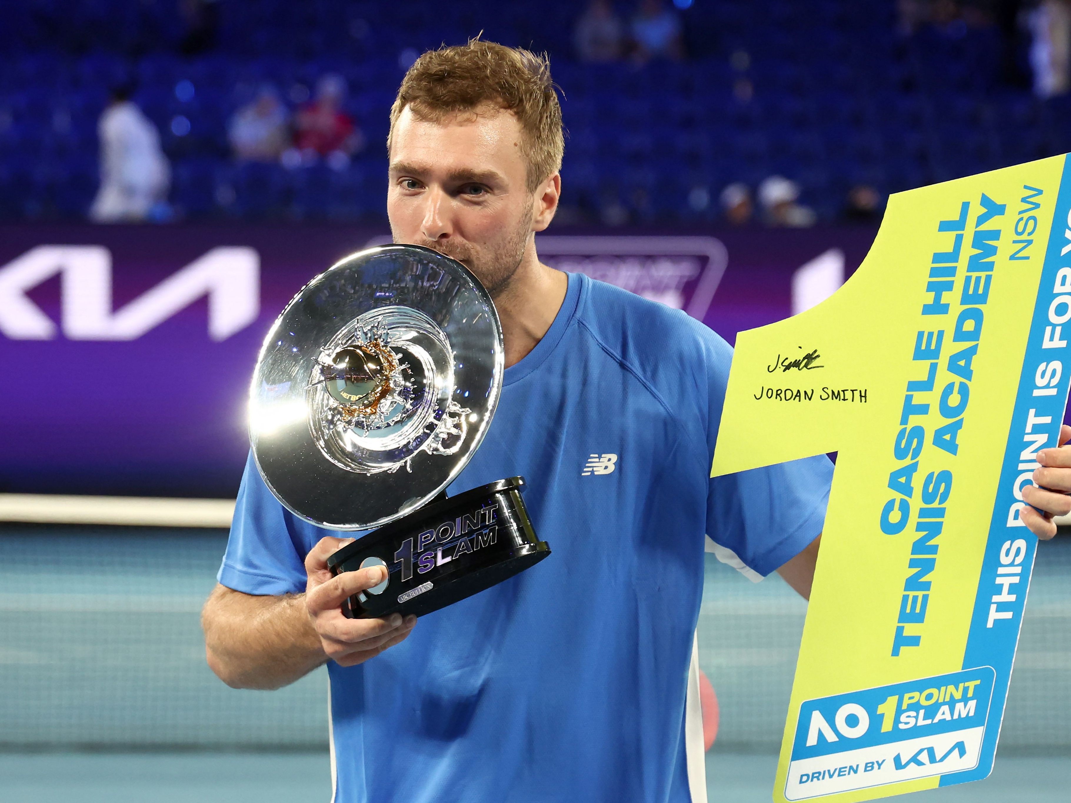 In seiner Karriere kassierte der australische Tennisspieler Jordan Smith bislang lediglich 6.388 US-Dollar.
