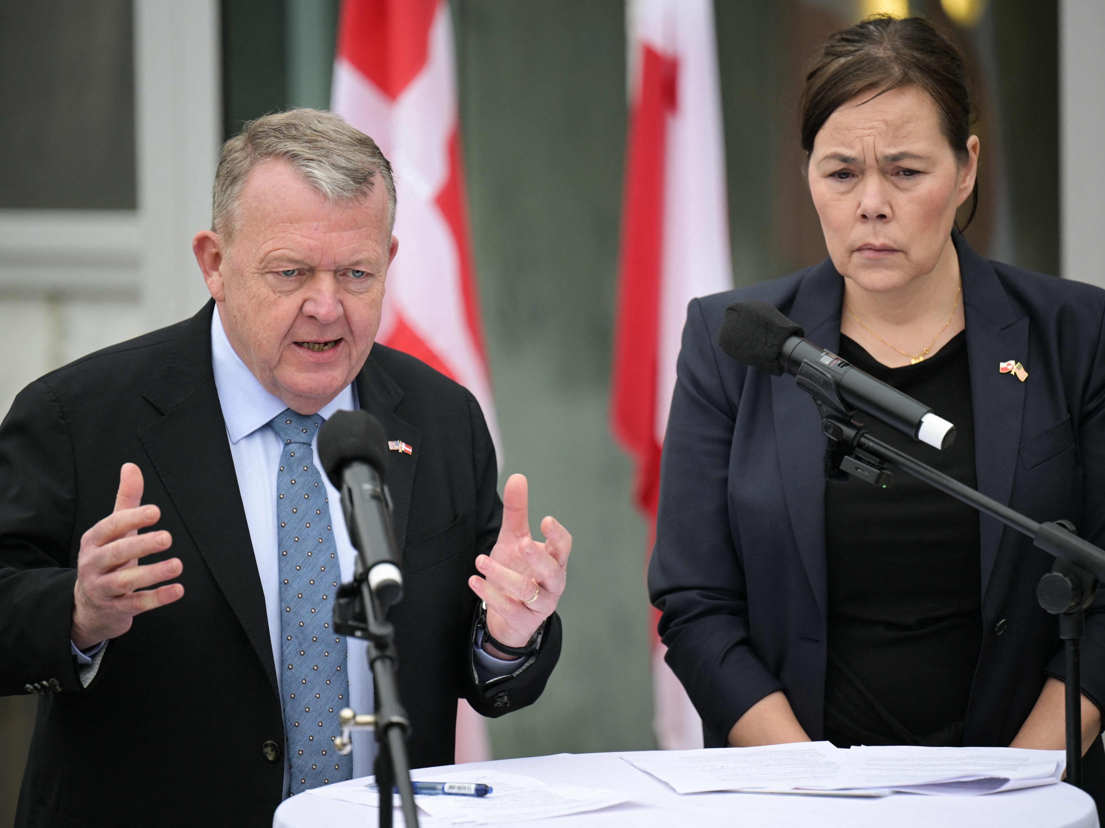 "Wir haben es nicht geschafft, die amerikanische Position zu Grönland zu ändern", sagte der dänische Außenminister Lars Lökke Rasmussen.