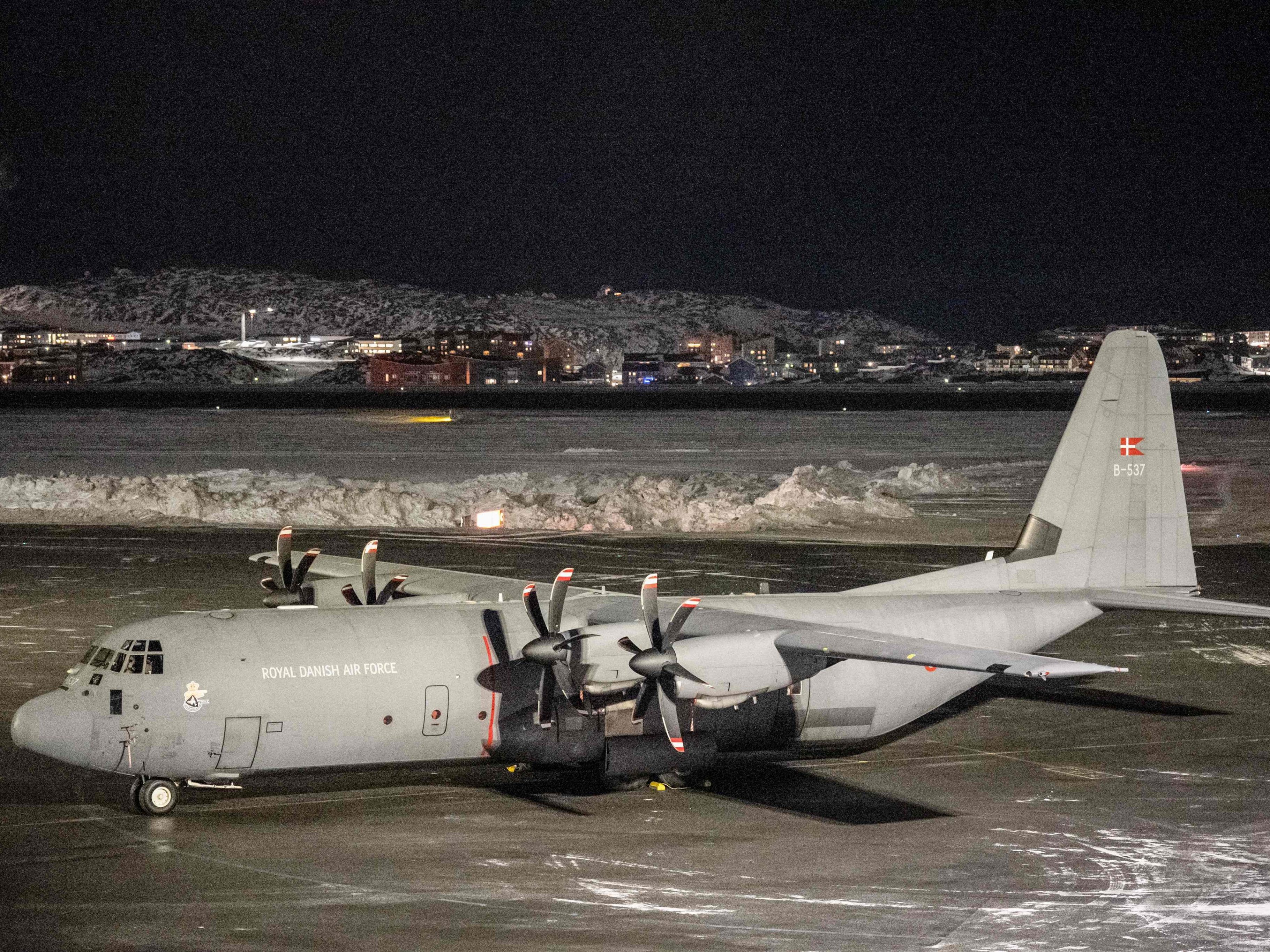 Eine C-130J der dänischen Luftwaffe.