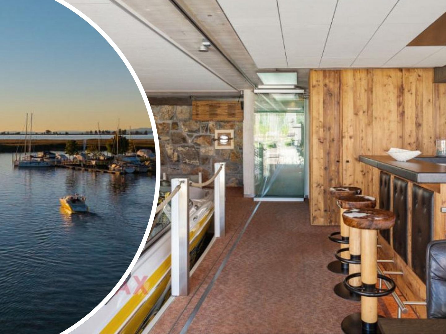 Seltene Chance am Bodensee: Haus mit Bootsgarage in Hard zu verkaufen.