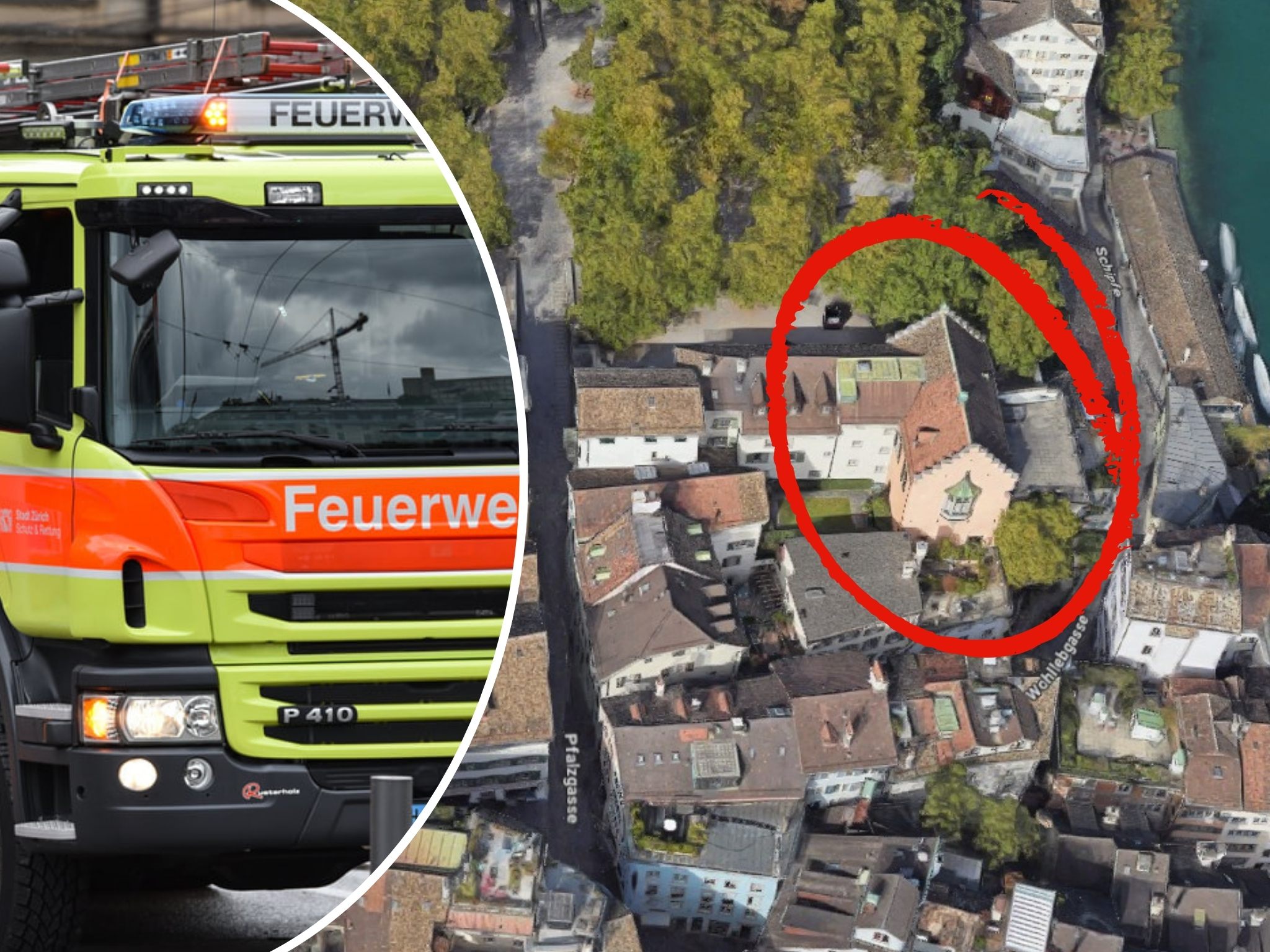 Großbrand in Zürcher Freimaurerloge: Ermittlungen nach Einbruch.