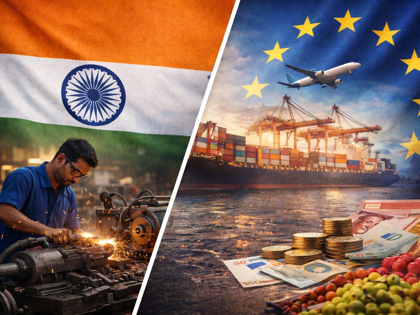 Wachstum und Industrie: Indien gehört zu den am schnellsten wachsenden Volkswirtschaften der Welt. Europa sucht engeren wirtschaftlichen Anschluss.