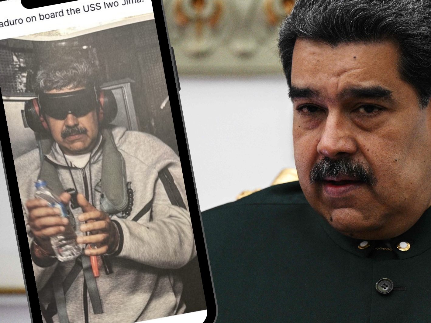Maduro verhaftet: Nike-Jogginganzug sorgt weltweit für Aufsehen.
