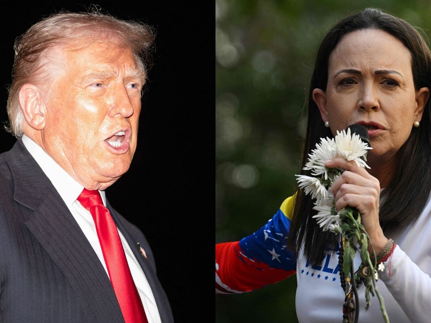 Trump will Machados Friedensnobelpreis.